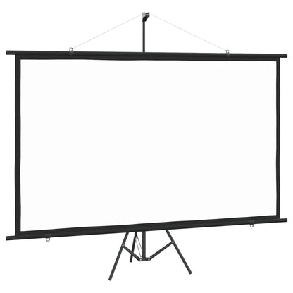 vidaXL projection screen Home Theater Screen Pull-down Projector Screen 4:3