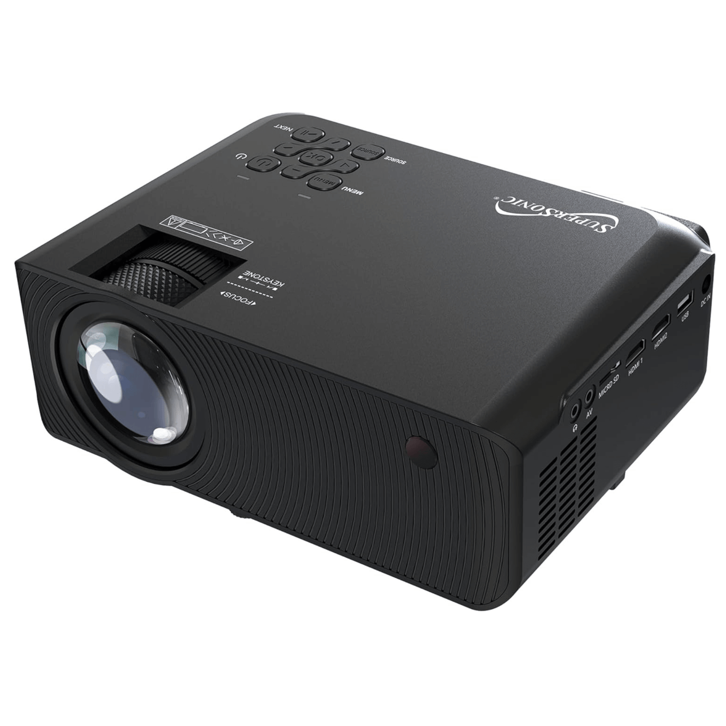 Supersonic Home Theater Projector with Bluetooth